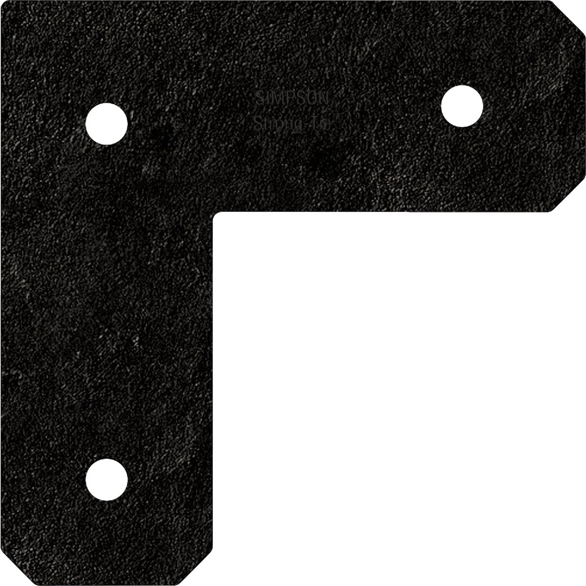 Simpson Strong-Tie Outdoor Accents Avant Collection ZMAX 4X4 Black L Strap Image 6