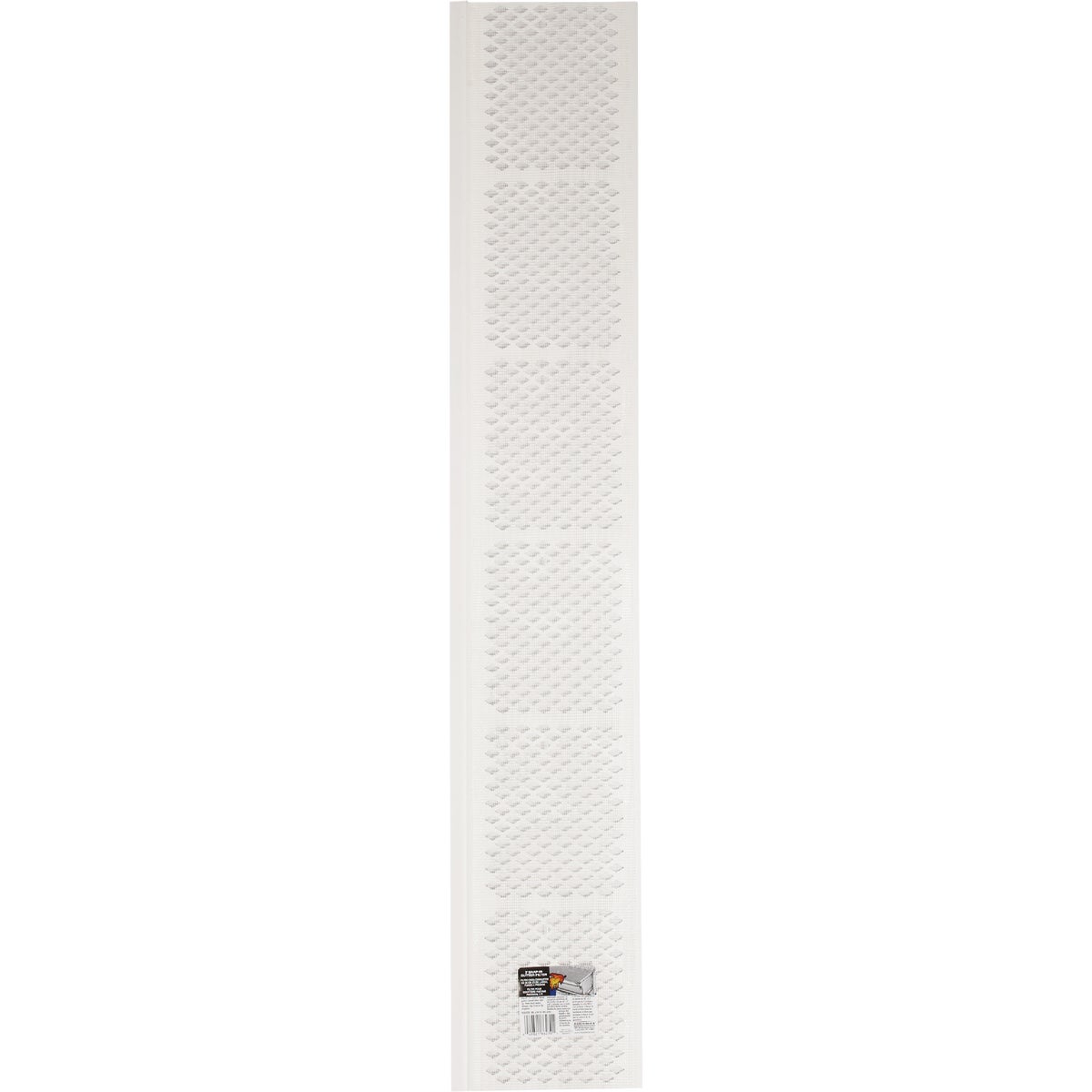 Amerimax 6-1/2 In. x 3 Ft. White Vinyl Gutter Guard with Filter