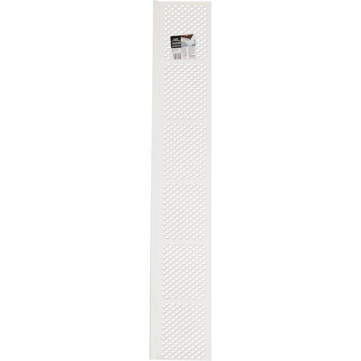 Amerimax 6-1/2 In. x 3 Ft. White Vinyl Gutter Guard Image 2