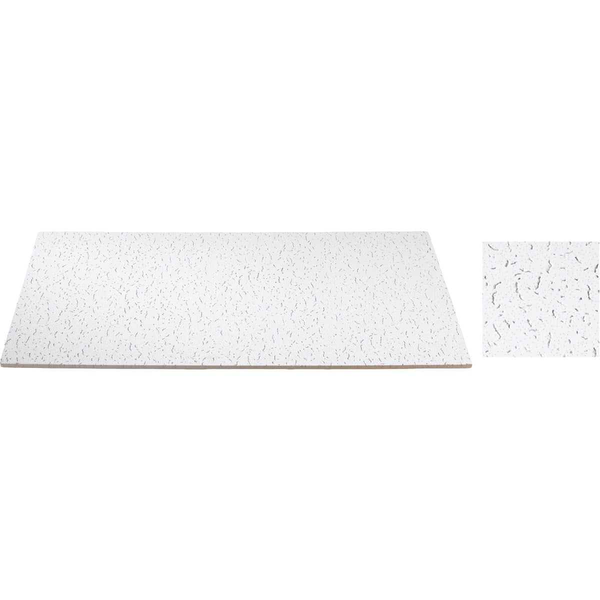 USG Fissured Basic 2 Ft. x 4 Ft. Square Edge Acoustical Ceiling Panels (8-Count) Image 6