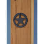 Outdoor Accents Mission Collection ZMAX, Black Powder-Coated Decorative Star Image 2