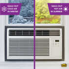 M-D Building Products 2-1/4 In. X 42 In. Gray Air Conditioner Weatherseal for Window Units Image 7