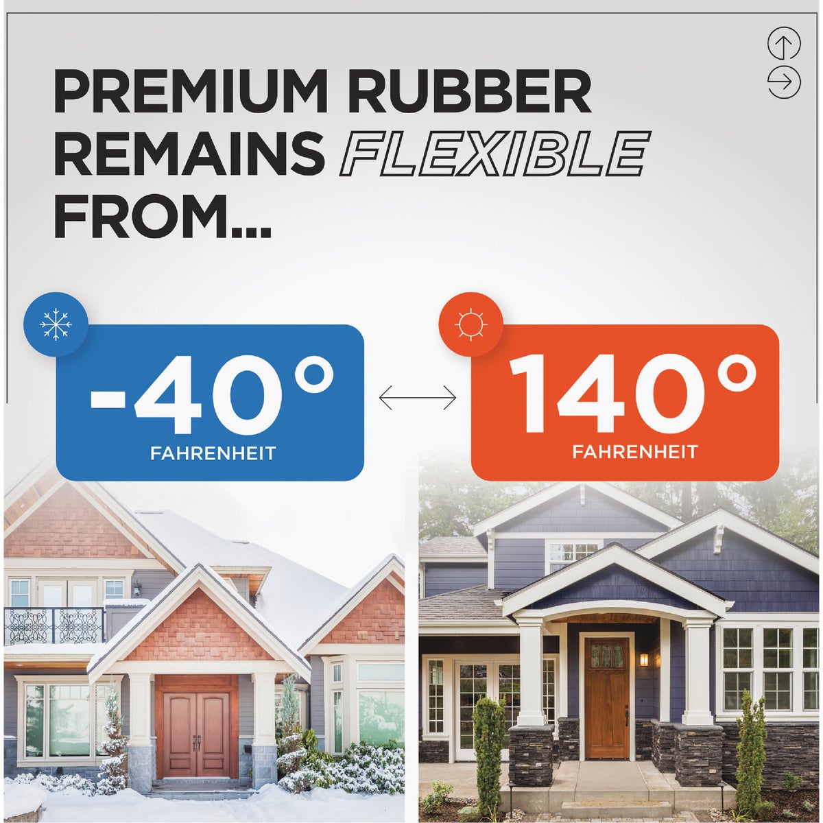 M-D Building Products 81 In. Premium Rubber PLATINUM Top and Sides Door Seal for Doors with Kerf/Channel, Beige Image 6