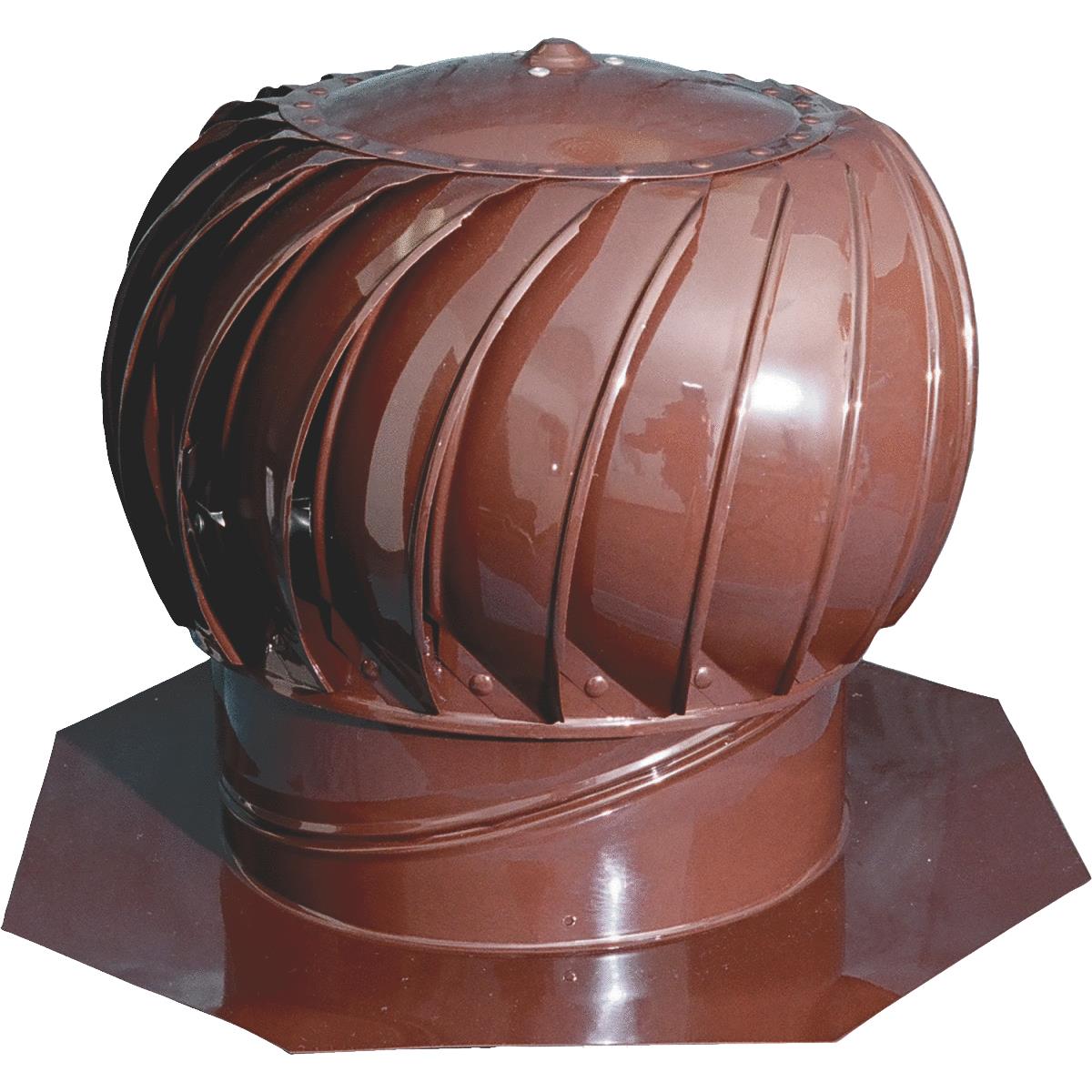 12" BROWN ALUM TURBINE