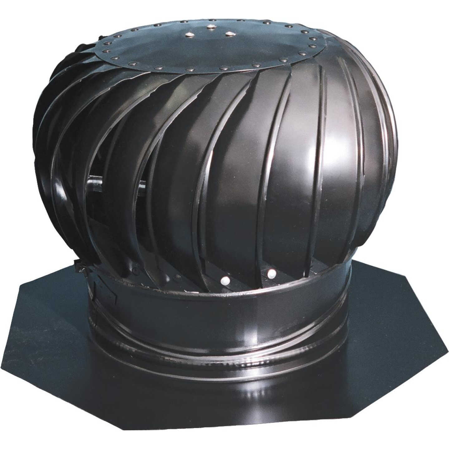 12" BLACK ALUM TURBINE Image 1