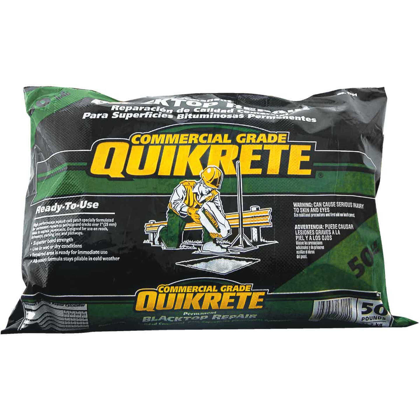 Quikrete 50 Lb. Commercial Grade Permanent Asphalt Repair & Patch Image 1