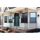 Gilpin Windsor Plus 32 In. H. x 6 Ft. L. Wrought Iron Railing Image 2