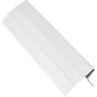 NorWesco D Galvanized Steel Roof & Drip Edge Flashing, White Image 1