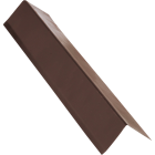 NorWesco A 3 In. X 5 In. Galvanized Steel Roof & Drip Edge Flashing, Brown Image 1
