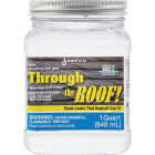 Through the Roof! 1 Qt. Clear Cement & Patching Sealant Image 1