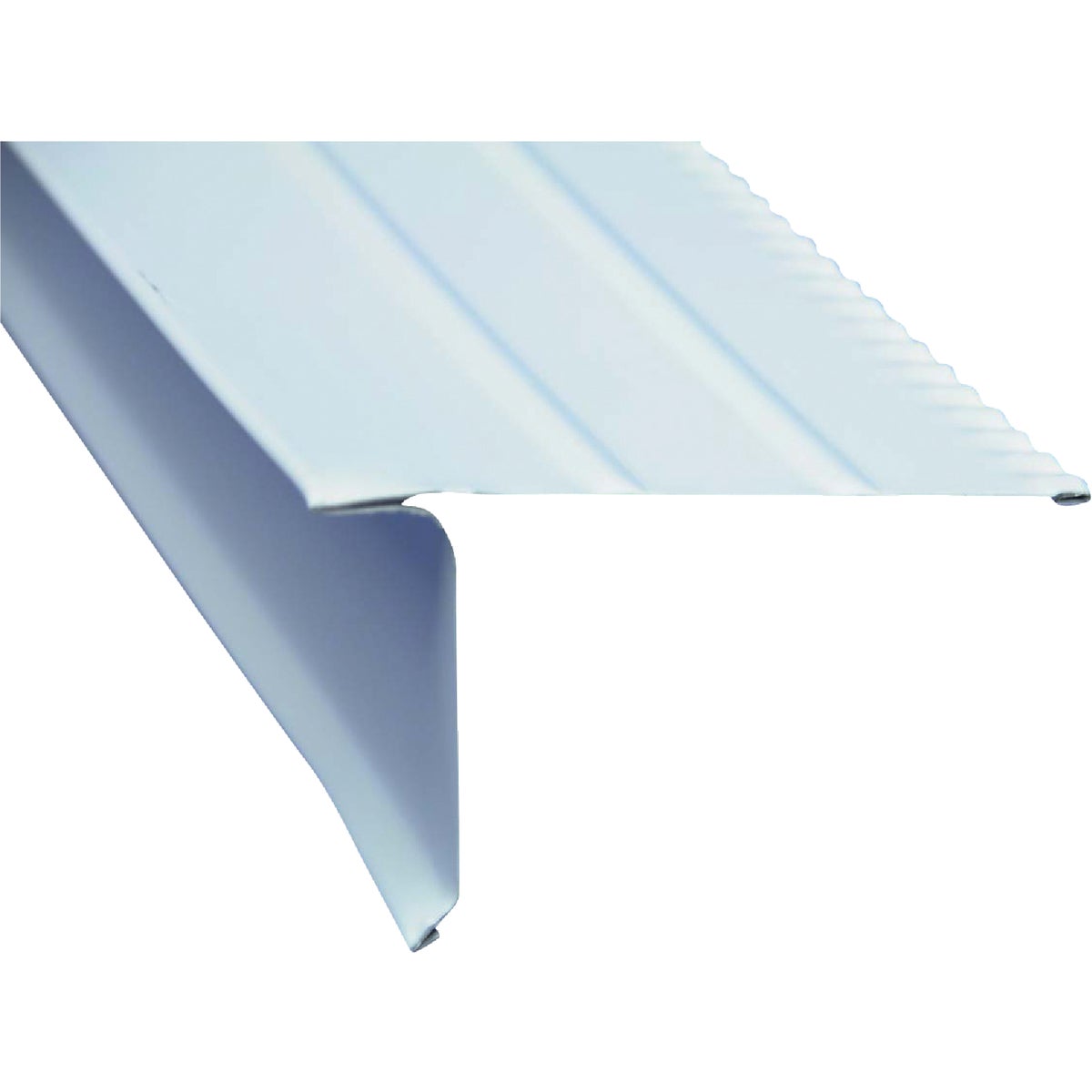 Amerimax F5R Aluminum Drip Edge Flashing, White