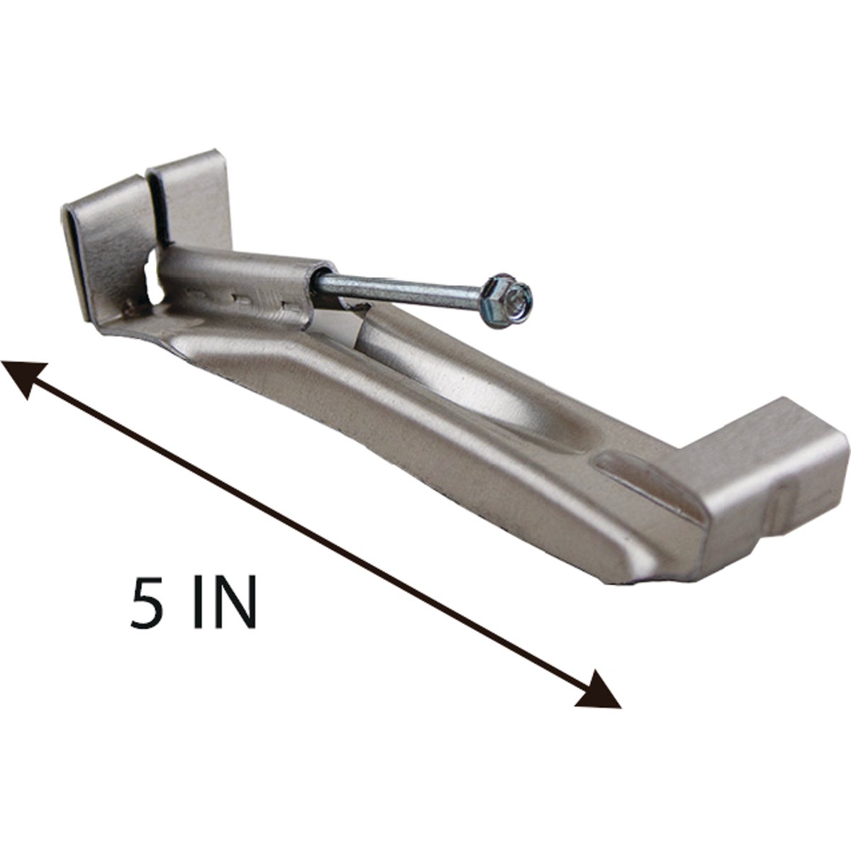 Spectra Metals K Style Aluminum Hidden Gutter Hanger Bracket with Screw Image 2