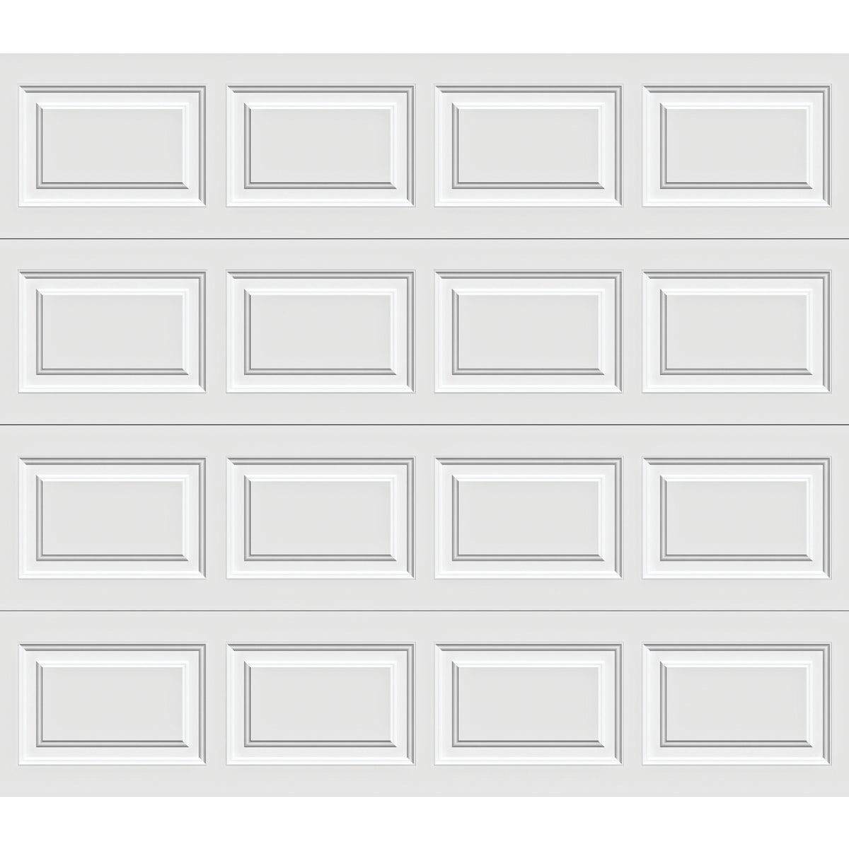 Holmes Gold Series 9 Ft. W x 7 Ft. H White Insulated Steel Garage Door w/Extension Springs