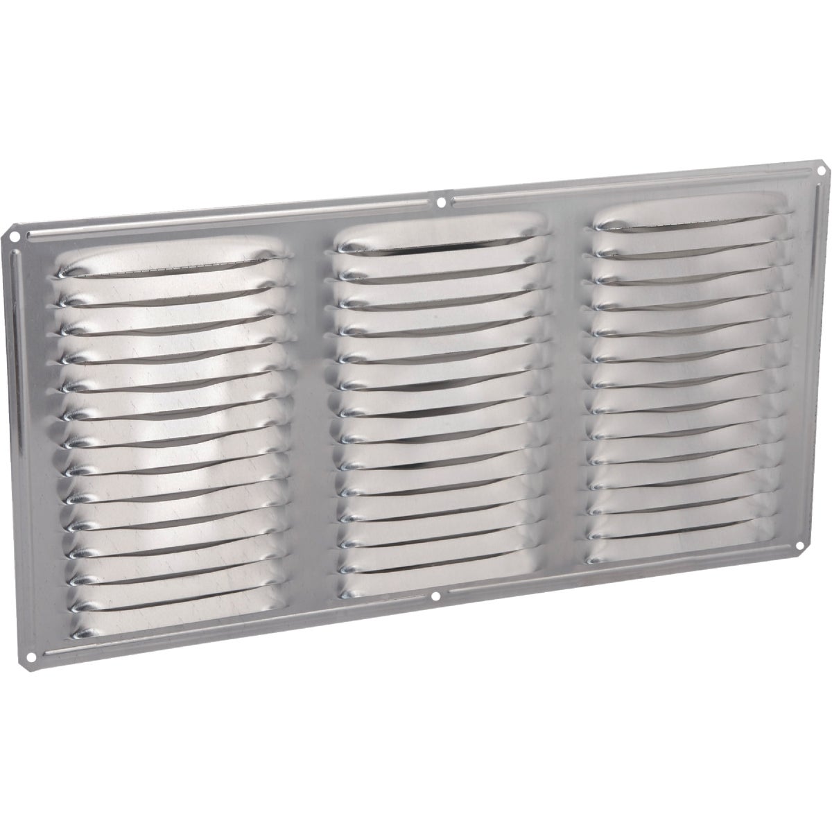 AirVent 16 In. x 8 In. Mill Aluminum Under Eave Vent
