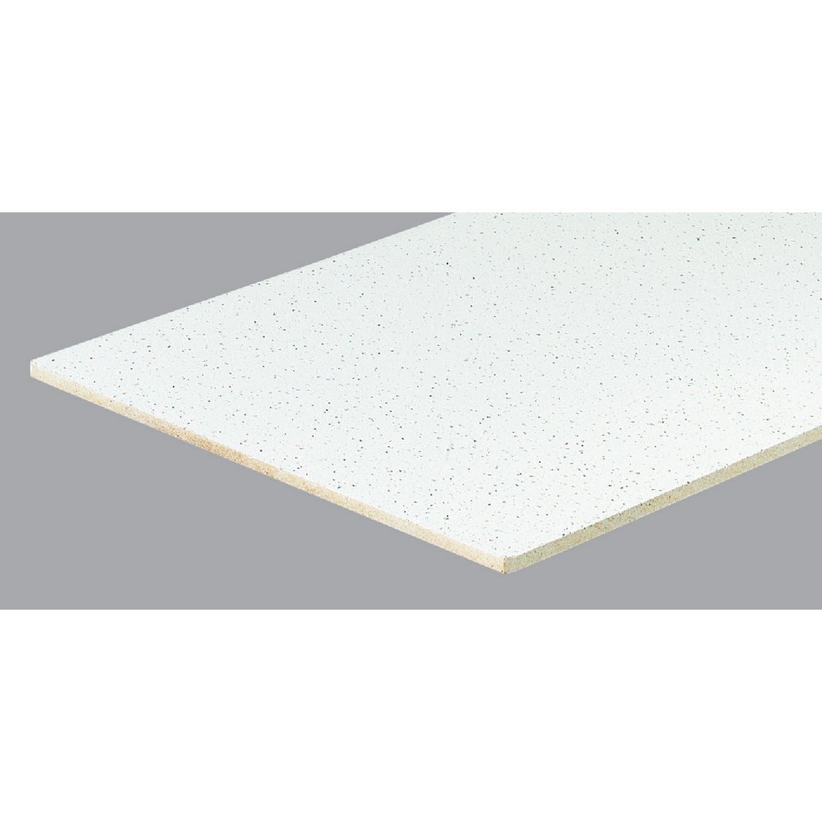 USG Radar 2 Ft. x 4 Ft. Mineral Fiber Square Edge Basic Acoustical Ceiling Panels (8-Count)