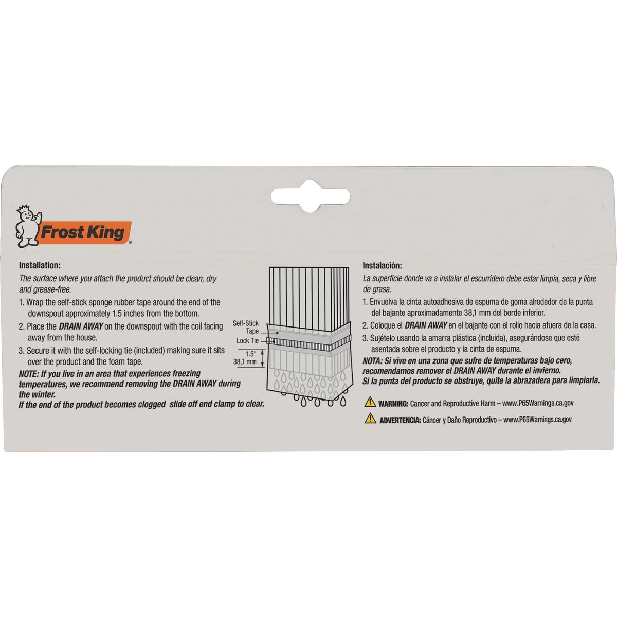 Frost King Automatic 46 In. Brown Downspout Extender Image 4