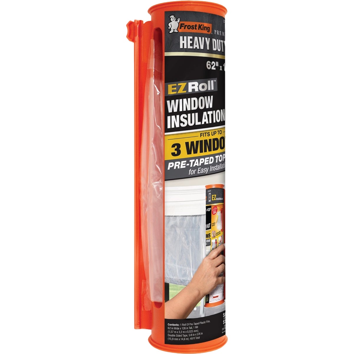 Frost King EZ Roll 62 In. x 126 In. Premium Shrink Window Kit