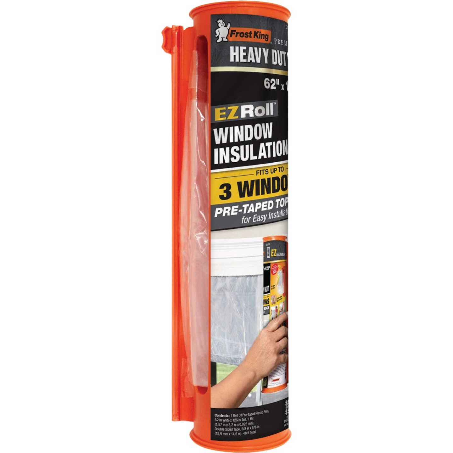 Frost King EZ Roll 62 In. x 126 In. Premium Shrink Window Kit Image 1