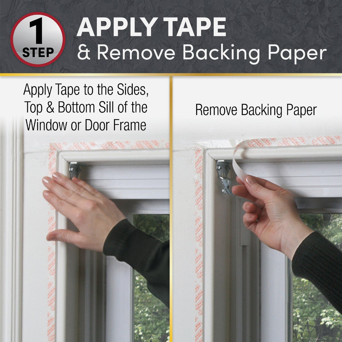 Frost King EZ Roll 62 In. x 126 In. Premium Shrink Window Kit Image 5