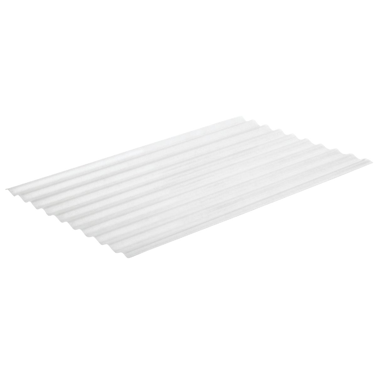 Sequentia Super600 26 In. x 8 Ft. White Fiberglass Corrugated Panels