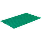 Sequentia Super600 26 In. x 10 Ft. Hunter Green Fiberglass Corrugated Panels Image 1
