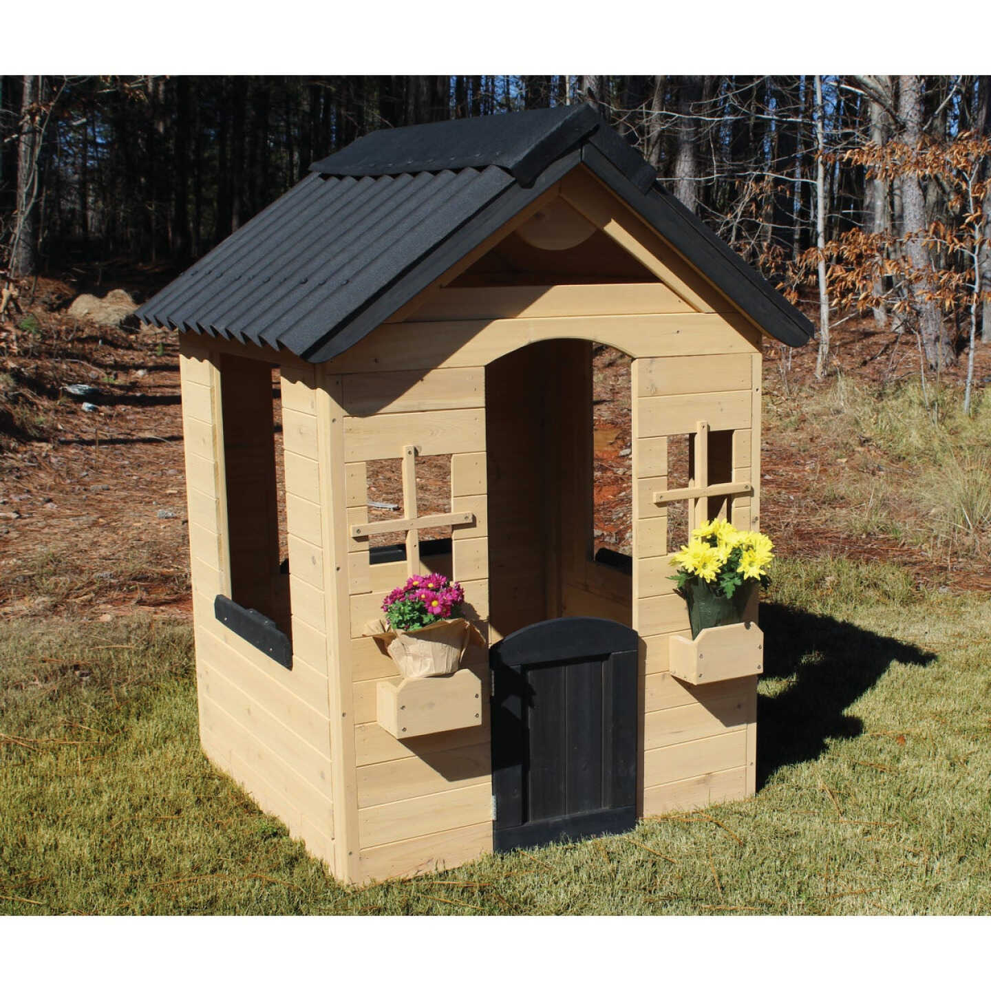 Ondura Premium 38 In. x 79 In. Black Roofing Panel Image 2