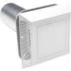 Ply Gem 8" x 8" White Vinyl Utility Vents Image 1