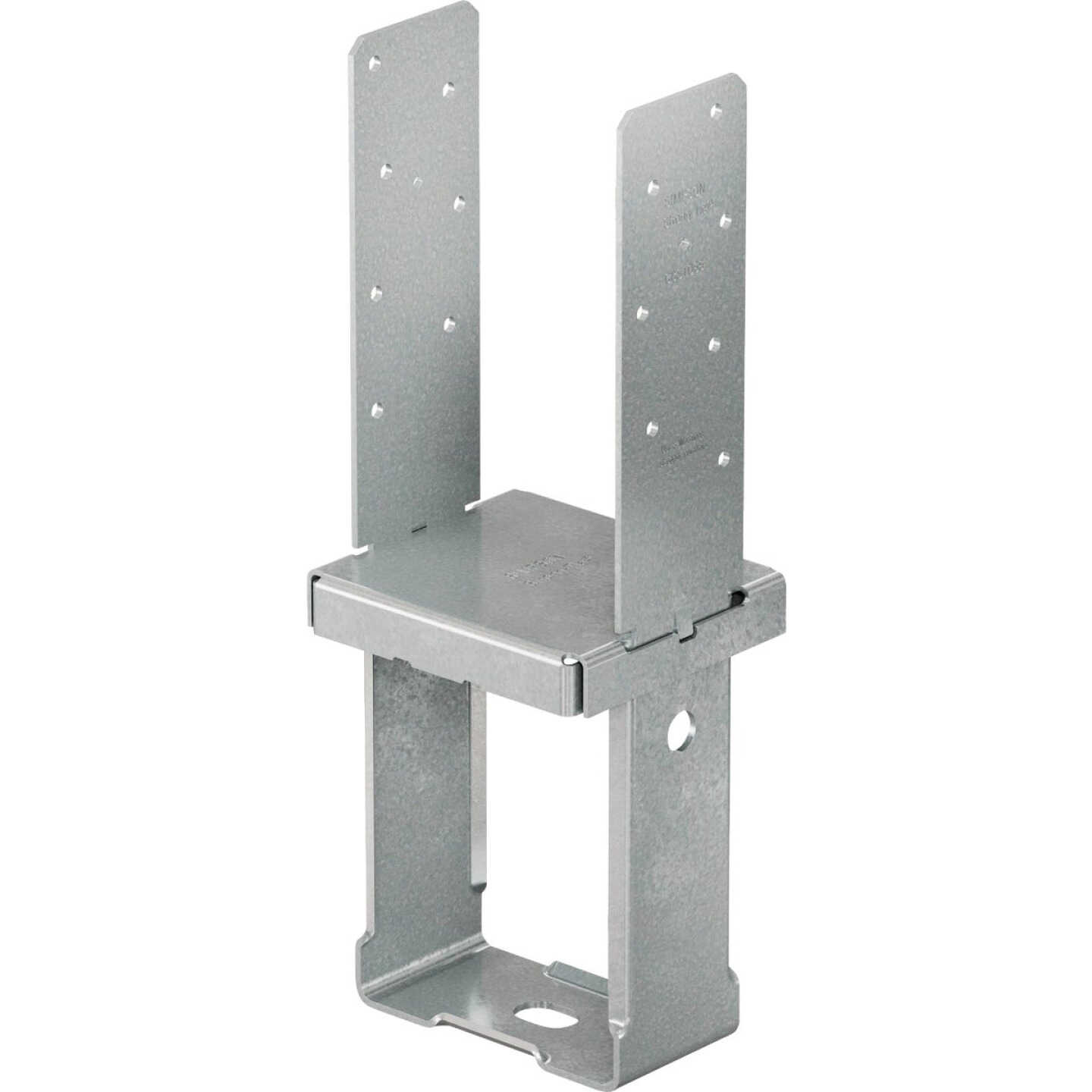Simpson Strong-Tie 4 In. x 4 In. 12 ga Hot Dipped Galvanized Standoff Column Base Image 1