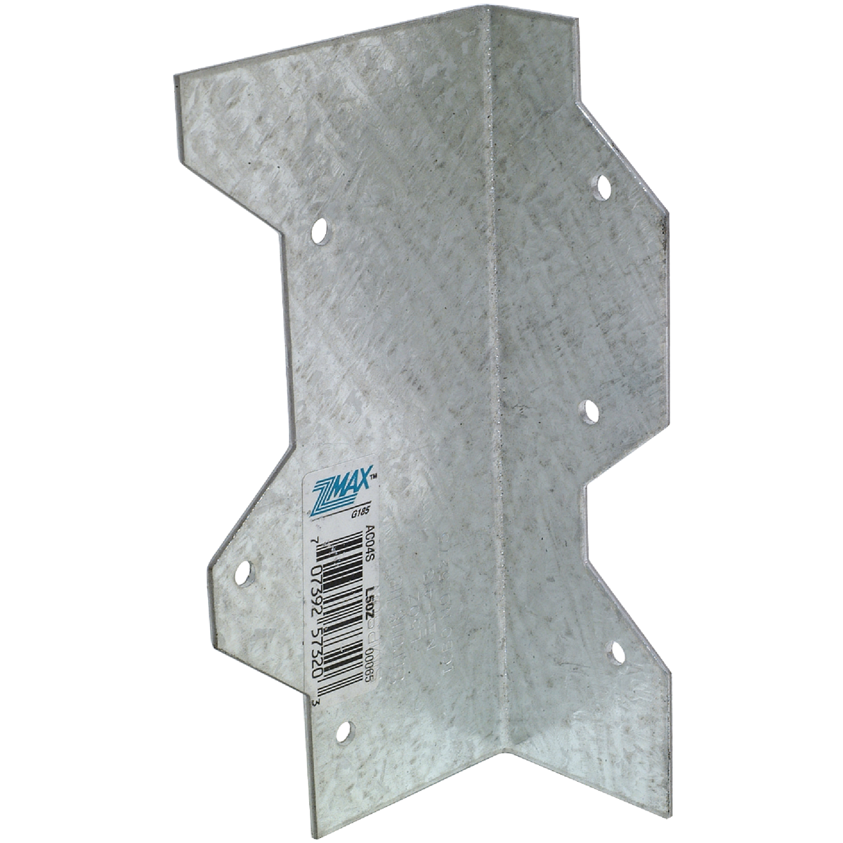 5 in. 16-Gauge ZMAX Galvanized Reinforcing L Angle