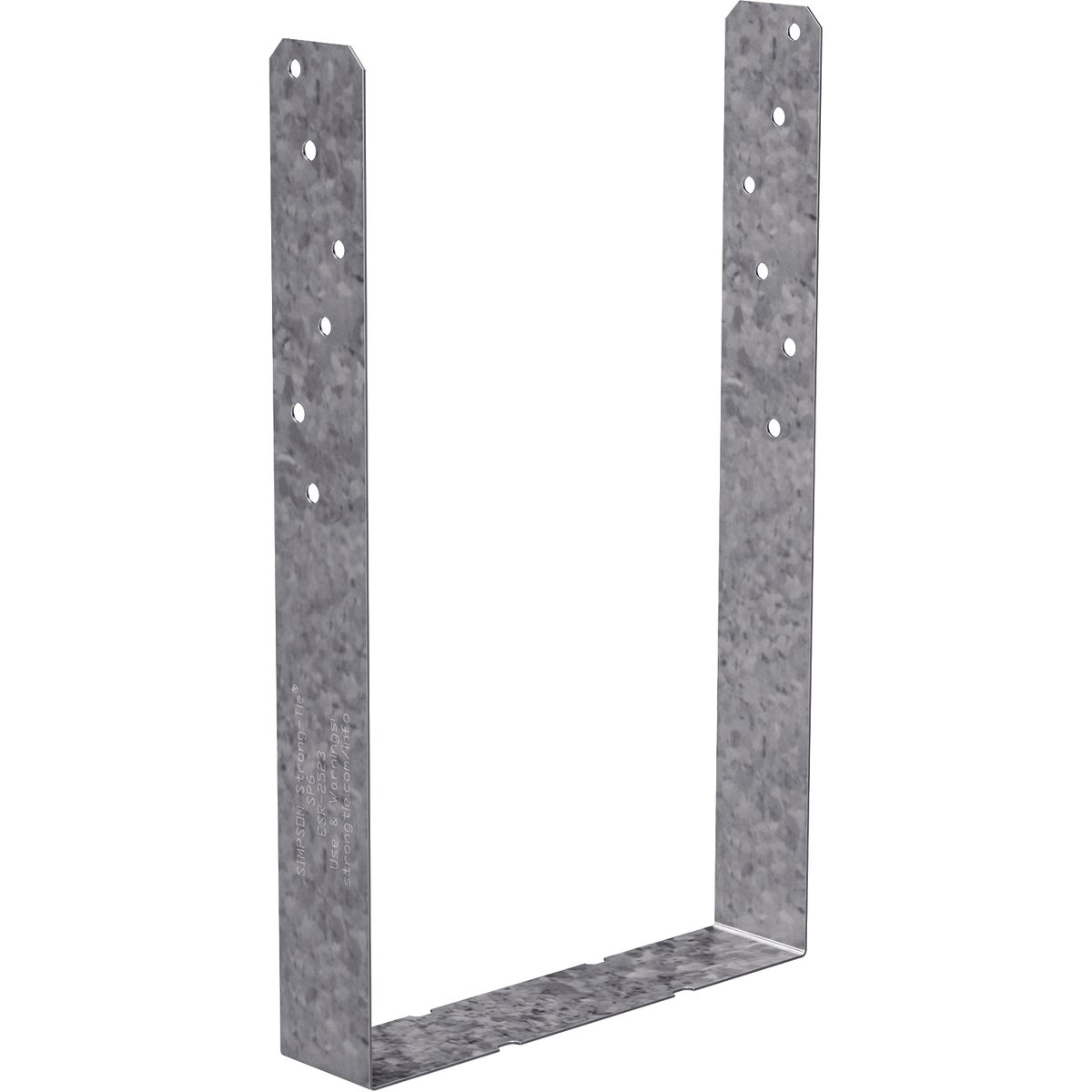 SPH 5-9/16 in. x 9-1/4 in. Galvanized Heavy-Duty Stud Plate Tie