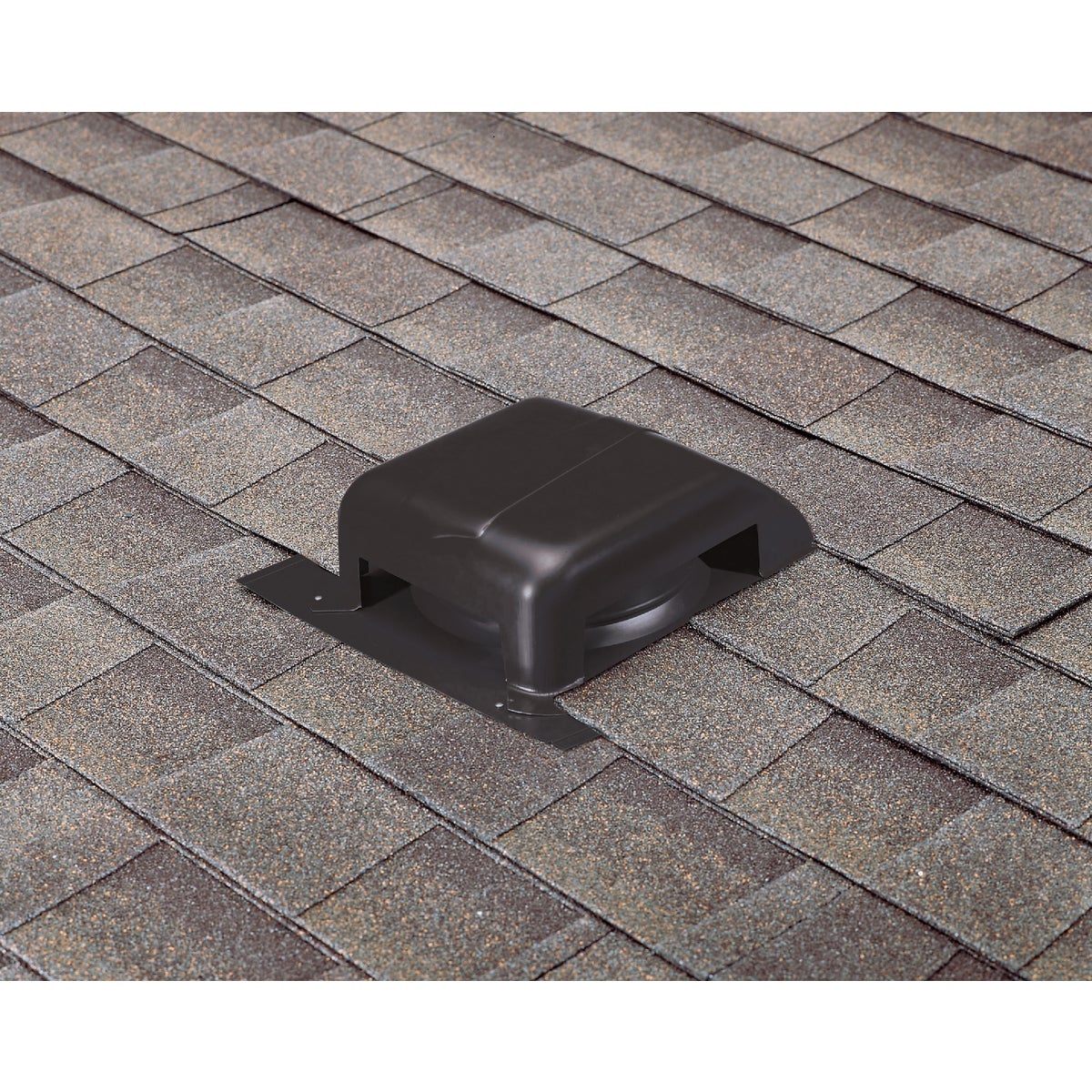 Airhawk 40 In. Black Galvanized Steel Slant Back Roof Vent Image 2