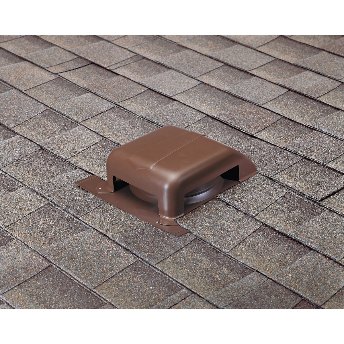 Airhawk 40 In. Brown Galvanized Steel Slant Back Roof Vent Image 2