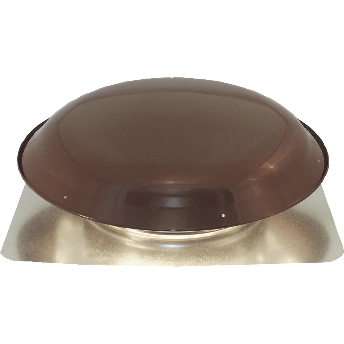 Ventamatic 1400 CFM Galvanized Steel Power Roof Mount Attic Vent Brown