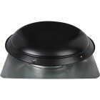 Ventamatic 1080 CFM Galvanized Steel Power Roof Mount Attic Vent Black Image 1