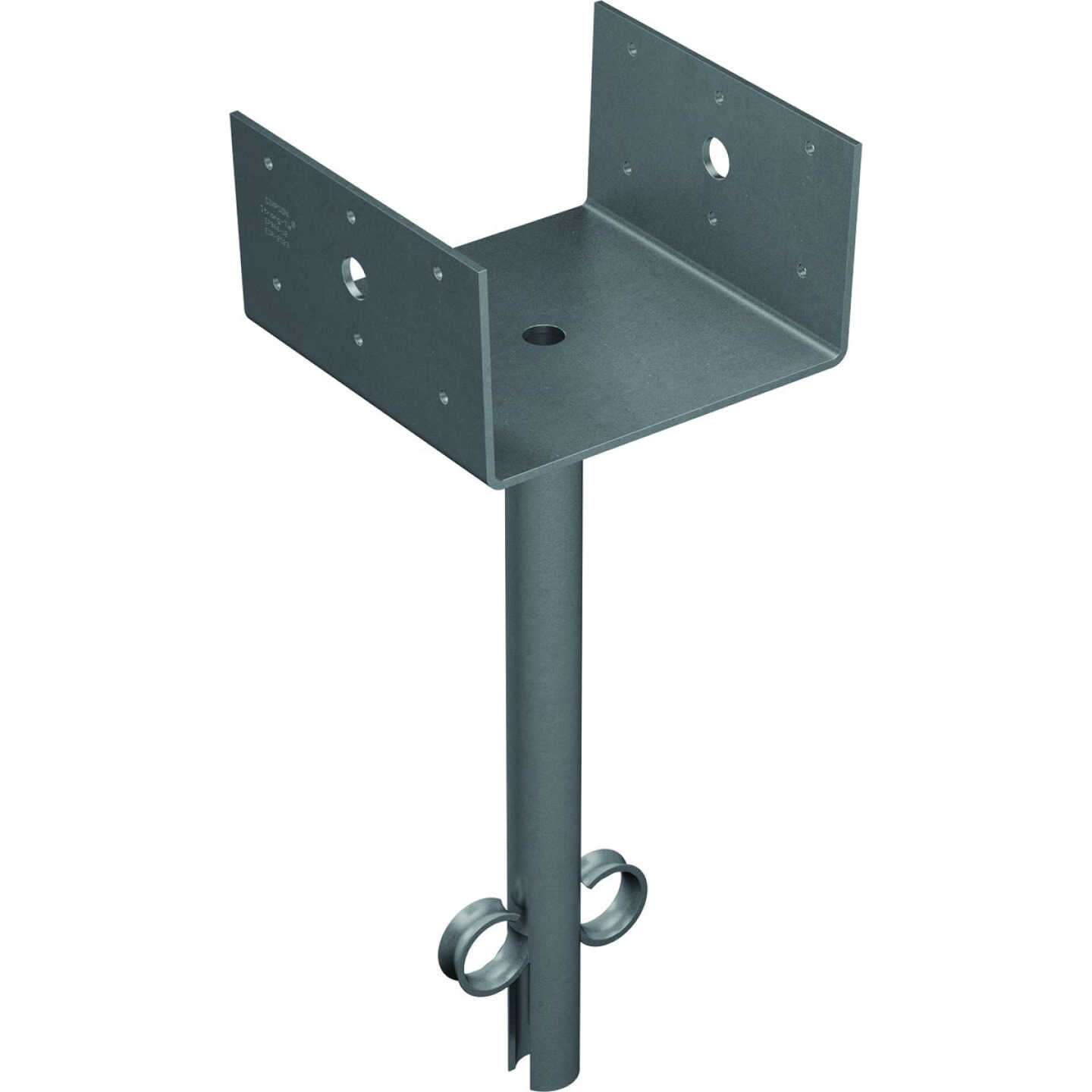 Simpson Strong-Tie 4 In. x 4 In. 12ga Hot-Dipped Galvanized Elevated Post Base Image 1