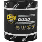 OSI QUAD 6 In. x 75 Ft. Butyl Flash Self-Adhering Flexible Flashing Tape, Black Roll Image 1