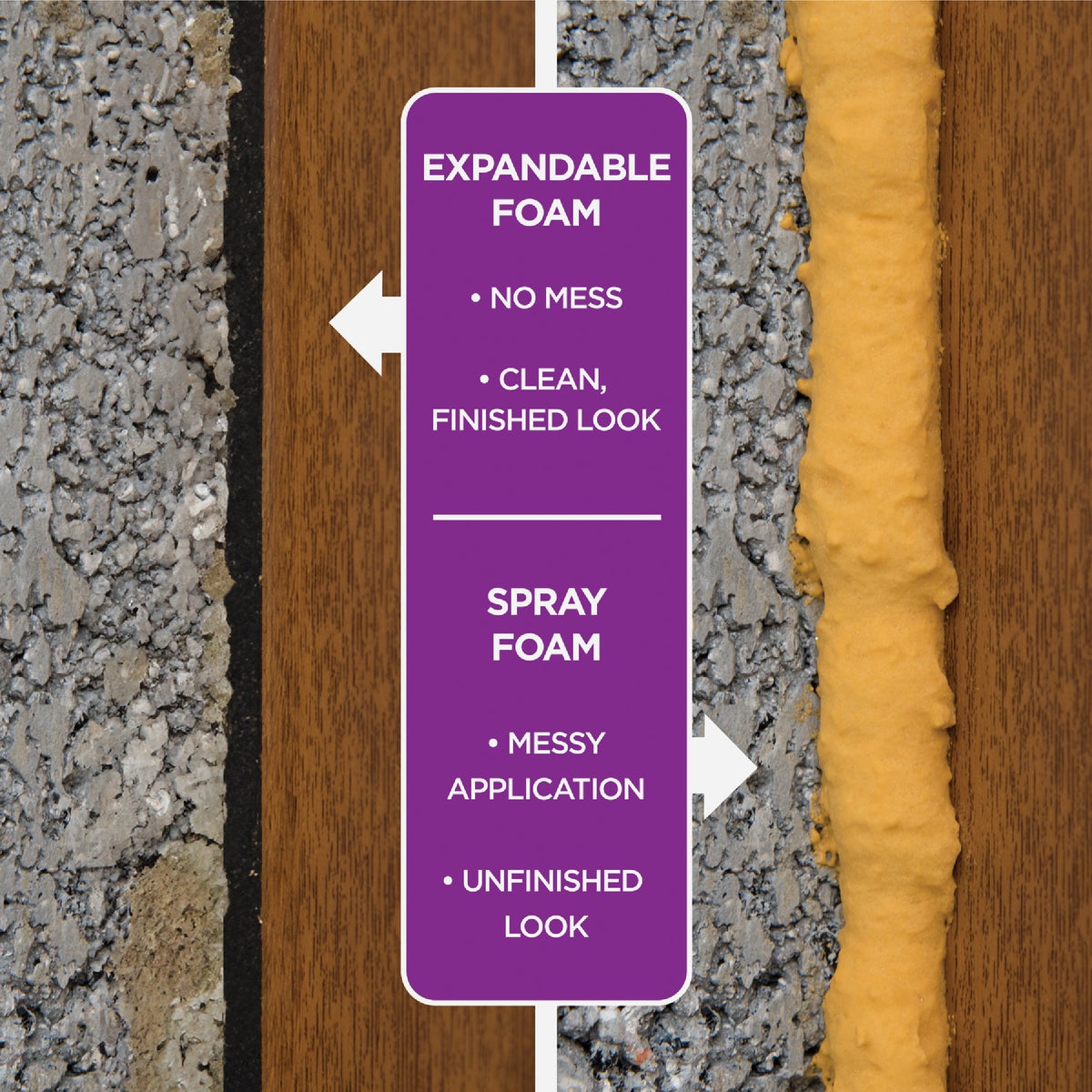 M-D Building Products PLATINUM 1-1/2 In. Black Expandable Foam Weatherseal for Uneven Gaps Image 5