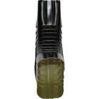 Spectra Metals 2 In. x 3 In. Aluminum Black Side Downspout Elbow Image 1
