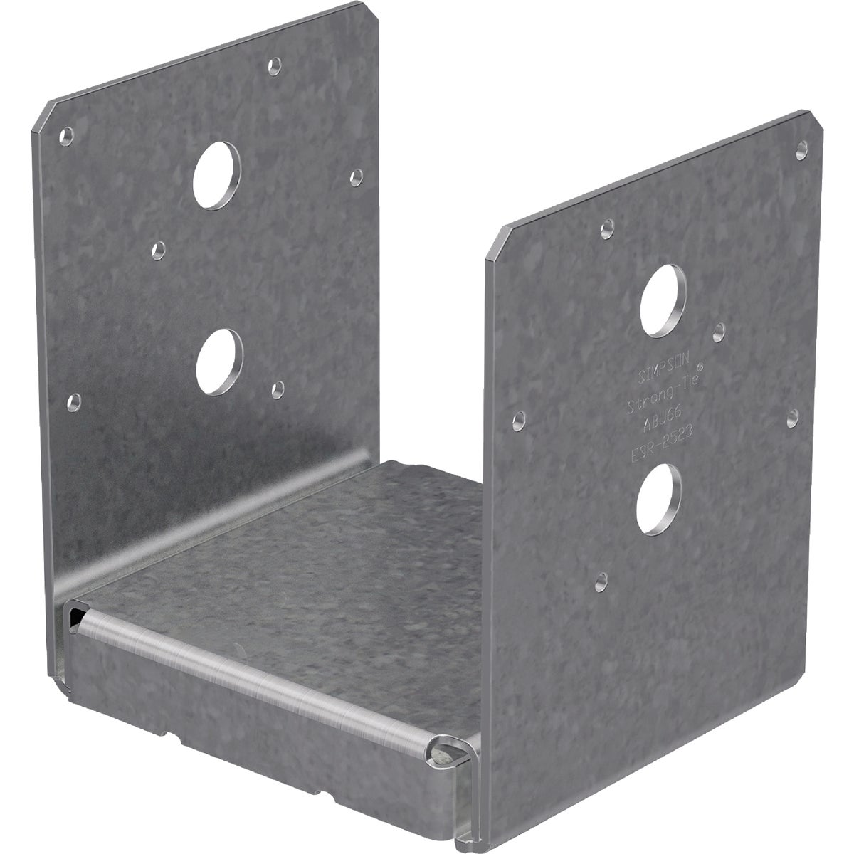 Simpson Strong-Tie ABU ZMAX Galvanized Adjustable Standoff Post Base for 6x6 Rough