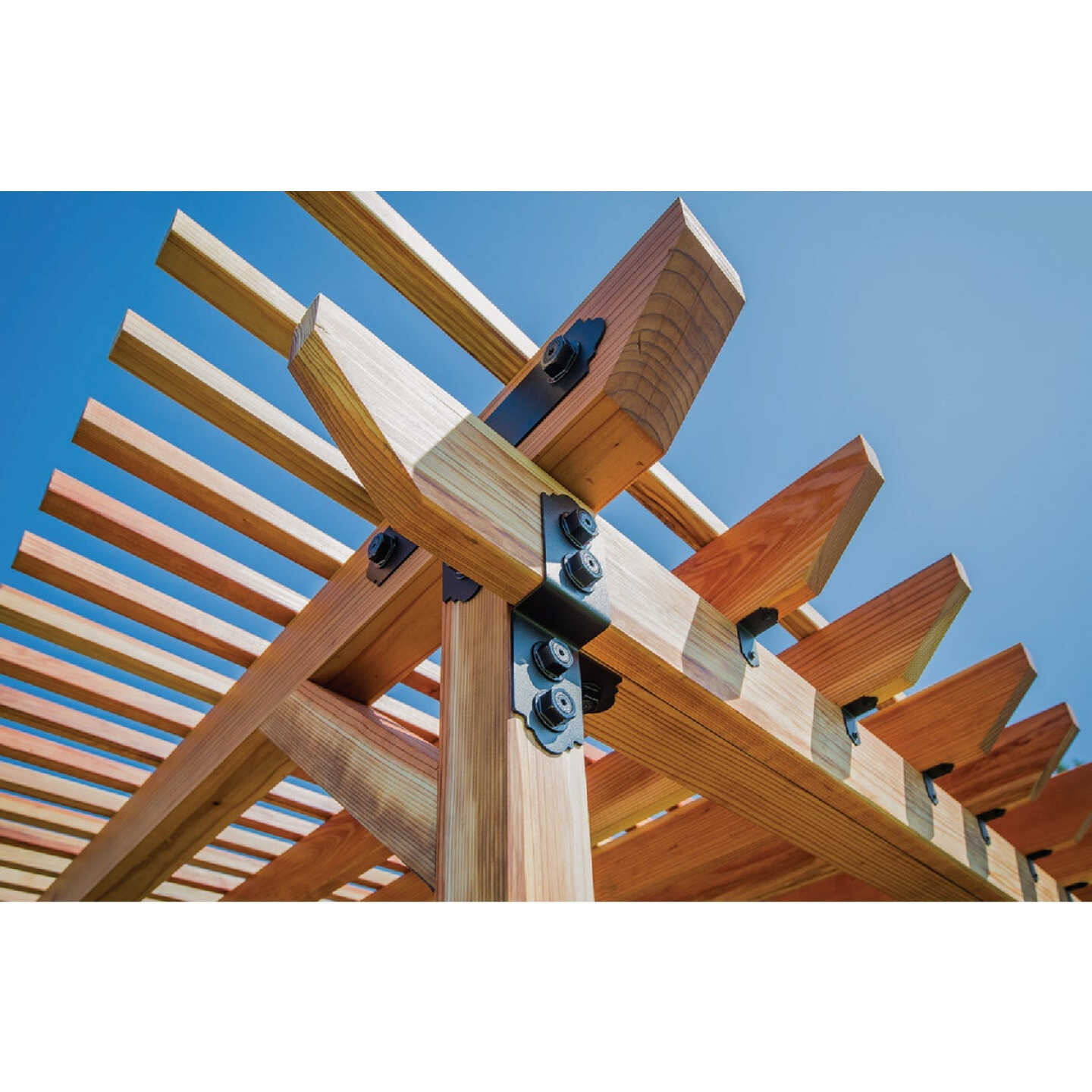 Simpson Strong-Tie Outdoor Accents ZMAX 3 In. Steel Deck Joist Tie Image 2