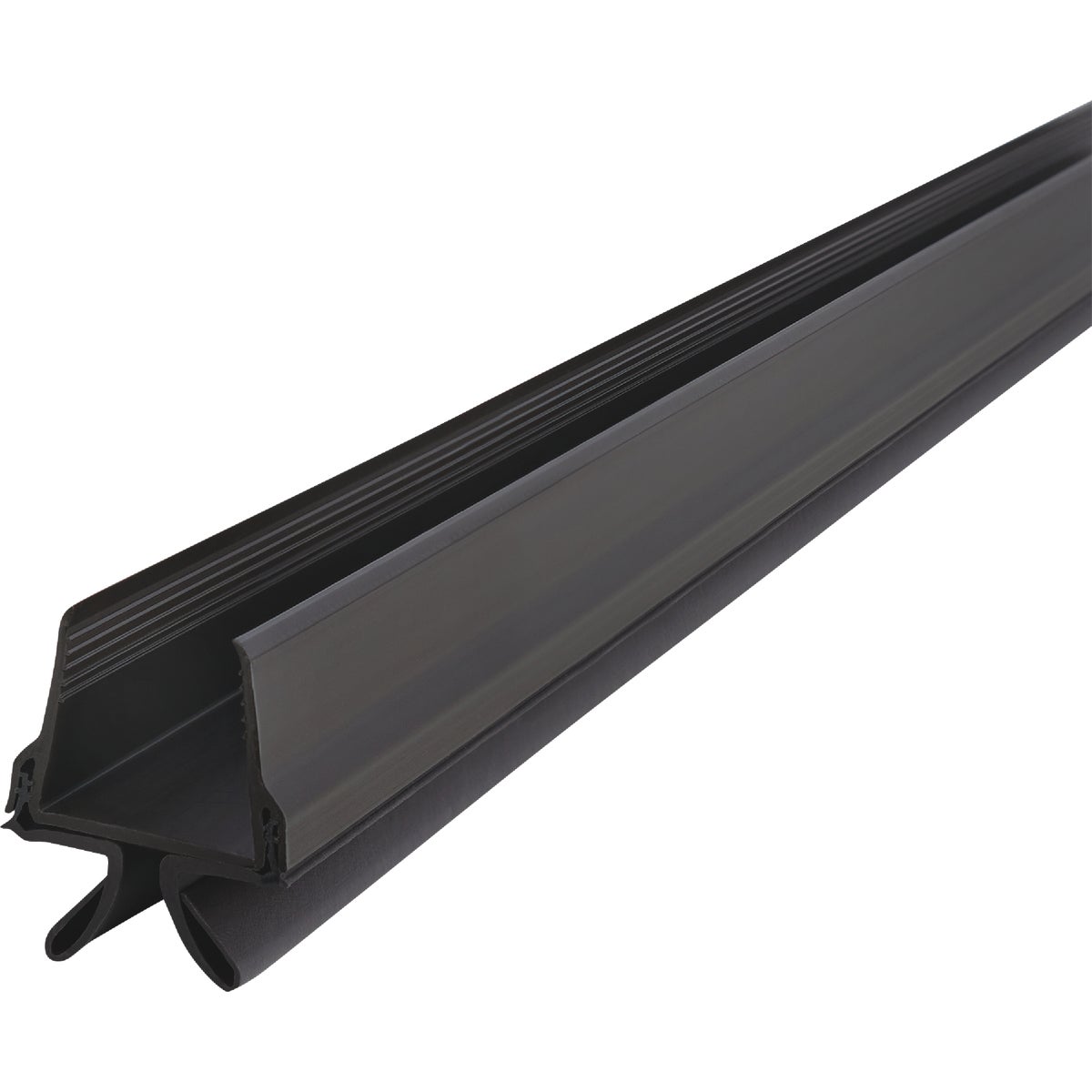 M-D Building Products CINCH 1.375 In. W. x 2.125 In. H. x 32 In. L. Vinyl & Rubber Brown Door Bottom