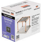 Simpson Strong-Tie Outdoor Accents Sage System Sunshade for 8 Ft. x 8 Ft. Pergola, Gray Image 3