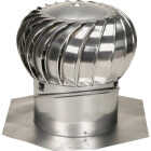 AirVent 14 In. Aluminum Internally Braced Wind Turbine Attic Vent Image 1