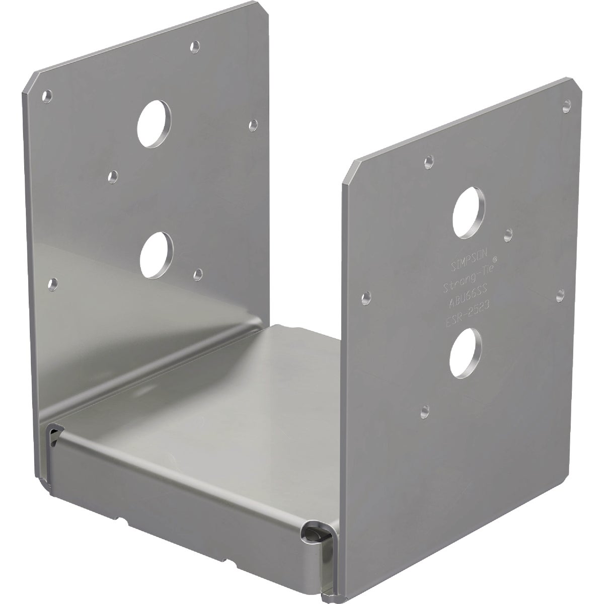 Simpson Strong-Tie ABU Stainless Steel Adjustable Post Base for 6x6