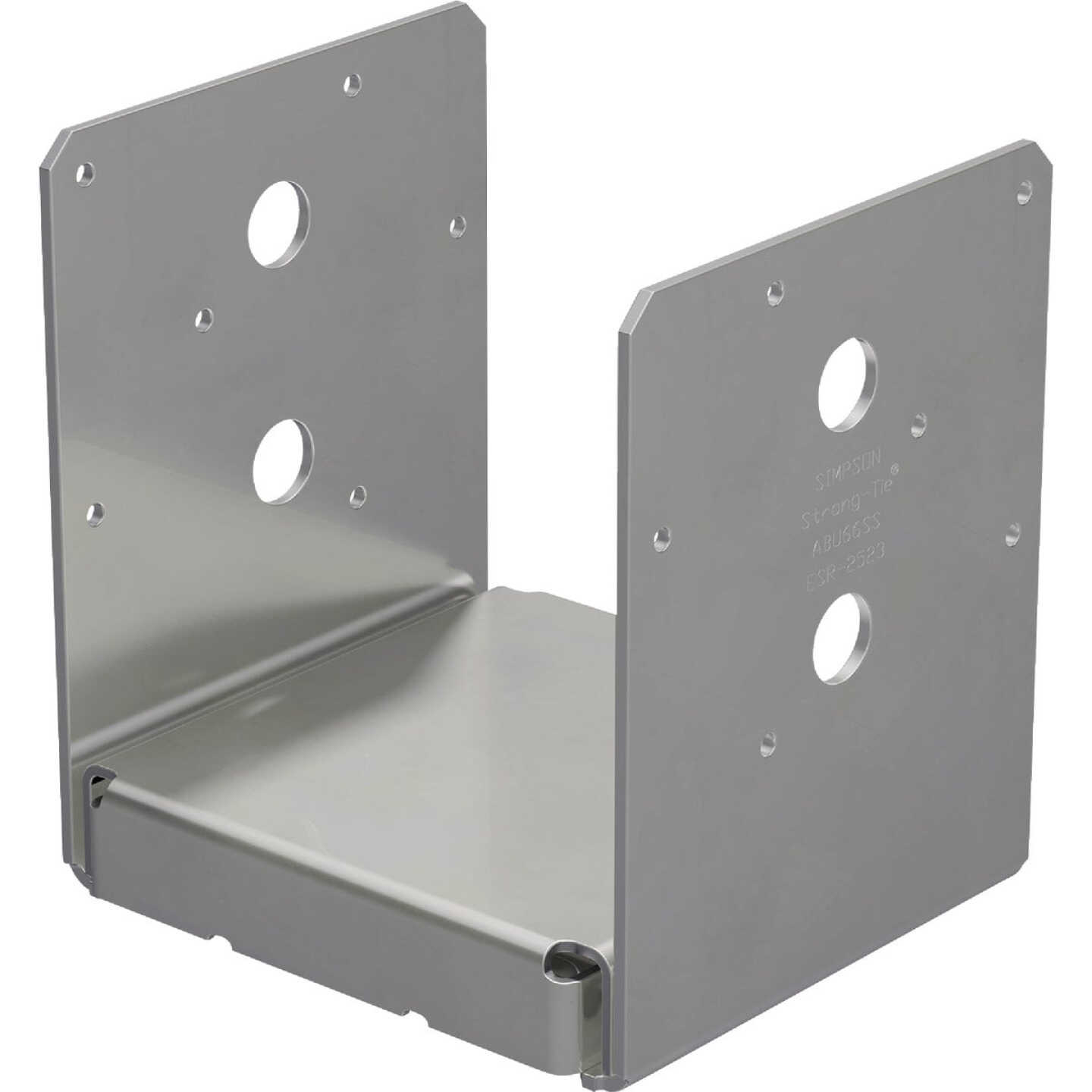 Simpson Strong-Tie ABU Stainless Steel Adjustable Post Base for 6x6 Image 1