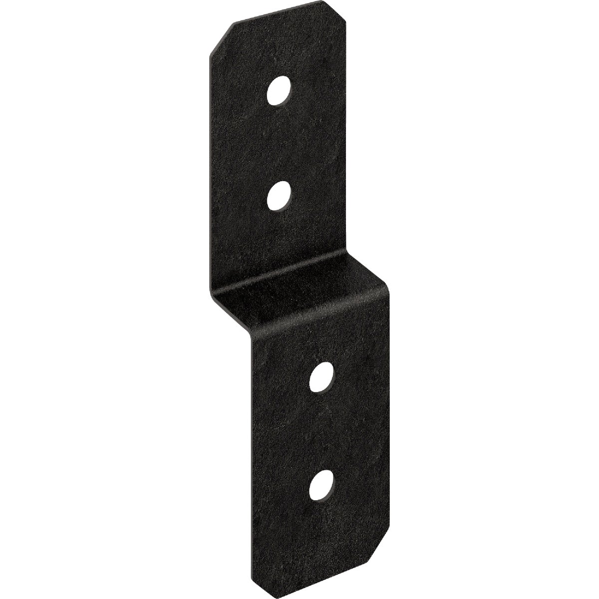 Simpson Strong-Tie Outdoor Accents Avant Collection ZMAX 2X 4 In. Black Deck Joist Tie