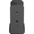 Simpson Strong-Tie Outdoor Accents Avant Collection ZMAX 4X4 Black Post Base Image 6