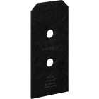 Simpson Strong-Tie Outdoor Accents Avant Collection ZMAX 4X Black Post Base Side Plate (2 Ct.) Image 1