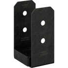 Simpson Strong-Tie Outdoor Accents Avant Collection ZMAX 4X4 Black Rough Post Base Image 1