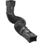 Amerimax Flex-A-Spout Black Vinyl Downspout Extension Image 1